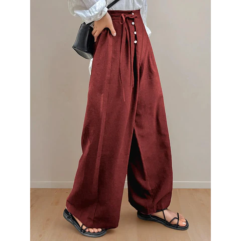 Pants Sewing Pattern for Women | Sewing Patterns | Trousers Pattern | Wide Leg Pants Pattern | Sewing Pattern Women Pants Trousers