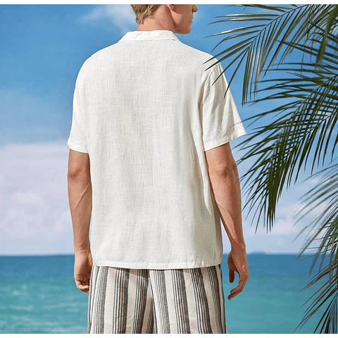 Aloha Shirt Sewing Pattern, Men Shirt Pattern, Tropical shirt pattern, Sewing Pattern for Men, Men Sewing Pattern, Men's Summer Shirt