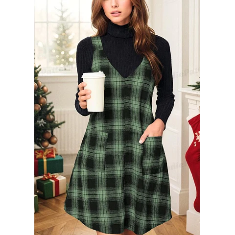 Dress Pattern - Jumper Pattern - Pinafore pattern - Pinafore dress pattern - Jumper Dress Pattern - Sewing Pattern - Women sewing pattern