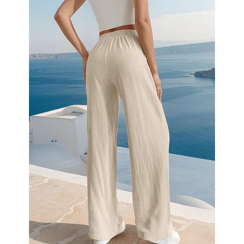 Elastic Waistband Pants Sewing Pattern for Women | Pants Pattern | Trouser Pattern | Women Sewing Pattern | High Waisted Pants PDF Pattern