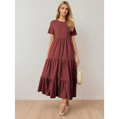 Tiered Dress Sewing Pattern | Dress Pattern | Sewing Patterns | Women Patterns | Casual Dress | Summer Dress | Comfy Dress | Womens Dress