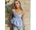 Tie Back Top Sewing Pattern, Women Sewing Pattern, Peplum Top Pattern, Sewing Patterns for Women, Summer Top, Tie Top, Blouse Top Pattern