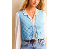 Vest Pattern | Front Tie Top Pattern | Vest Sewing Pattern | Top sewing pattern | Women Sewing Patterns | Quilted Vest | Patchwork Vest