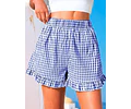 Shorts Sewing Pattern | Women Shorts Pattern | Beginner Shorts | Elastic Waistband Shorts | High Waist Wide Leg Shorts | Ruffled Shorts