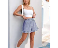 Shorts Sewing Pattern | Women Shorts Pattern | Beginner Shorts | Elastic Waistband Shorts | High Waist Wide Leg Shorts | Ruffled Shorts