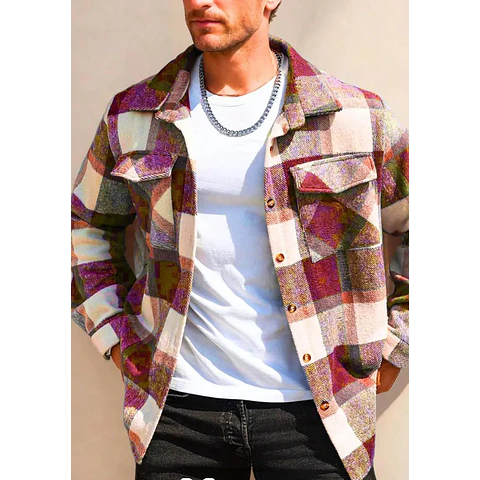 Men Jacket Pattern, Shirt Jacket Sewing Pattern for Men, Men Sewing Pattern, Shirt Pattern Men, Men Pattern, Sewing Pattern Jacket Shirt Men