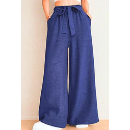 Palazzo Pants Sewing Pattern | Elastic Waistband Pants | Wide Leg Pants | Women Sewing Pattern | High Waisted Pants Pattern | Women Trousers