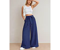 Palazzo Pants Sewing Pattern | Elastic Waistband Pants | Wide Leg Pants | Women Sewing Pattern | High Waisted Pants Pattern | Women Trousers