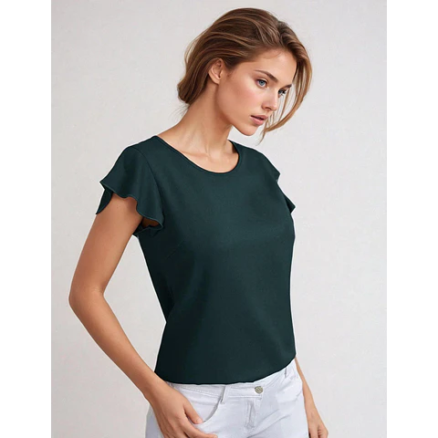 Women Blouse Sewing Pattern PDF, Top Blouse Pattern, Ruffled Blouse Pattern, Top sewing pattern, woman blouse pattern PDF, Digital Pattern
