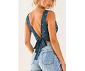 Tie Back Top Pattern, Women Pattern, Easy Top Pattern, Sewing Patterns for Women, Crop Top, Tank Top, Tie Top, Knot Top Pattern