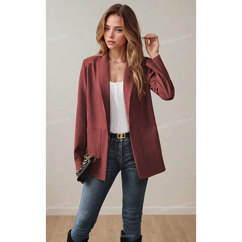Blazer Women Sewing Pattern | Jacket Sewing Pattern | Sewing Pattern Women PDF | Coat Pattern |  Women Sewing Pattern |  Sewing Patterns