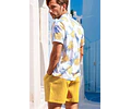 Hawaiian Shirt + Shorts Sewing Pattern, Men Shorts Pattern, Men Swimwear Pattern, Aloha Shirt Pattern Men, Shirt Pattern Men Shorts Pattern