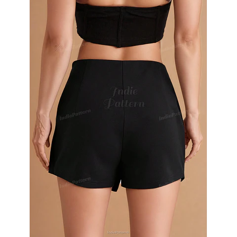 Skort Sewing Pattern | Skirt Pattern | Skort Pattern | Shorts Pattern | Womens Skirt | Sewing Patterns | Women Patterns | Mini Skirt Pattern