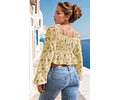 Milkmaid Blouse Pattern, Puff Sleeve Sewing, Milkmaid Top Pattern, Cottagecore Top, Cottagecore Pattern,  Sewing pattern Top, Women top