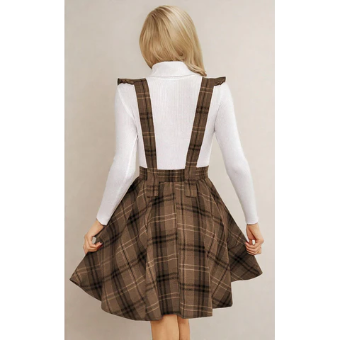 Skirt Pattern | Suspender Skirt Sewing Pattern | High waist skirt pattern | Women skirt sewing pattern | Sewing Pattern Skirt | Midi Skirt