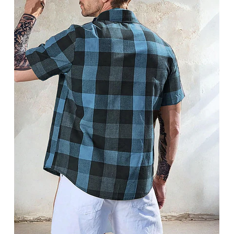Shirt Sewing Pattern for Men, Men Sewing Pattern, Shirt Pattern, Short Sleeve Shirt Pattern for Men, Men PDF Pattern, Sewing Pattern PDF Men