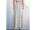 Skirt Sewing Pattern | Slit Skirt Pattern | Women Pattern | Sewing Patterns | Long Skirt Pattern | Maxi Slit Skirt | Sewing Patterns Women