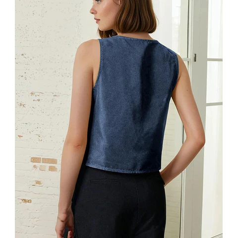 Front Tie Vest Pattern | Tie Top Sewing Pattern | Vest Pattern | Top sewing pattern | Women Sewing Patterns | Beginner Vest Pattern XS-XXXL