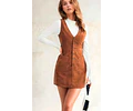 Overall Dress Pattern, XS-XXXL, Women Dress Sewing Pattern, Mini Dress Pattern, Sewing Patterns Women, Button Dress Sewing, Fitted Dress