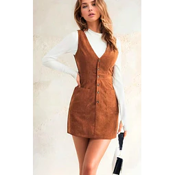 Overall Dress Pattern, XS-XXXL, Women Dress Sewing Pattern, Mini Dress Pattern, Sewing Patterns Women, Button Dress Sewing, Fitted Dress