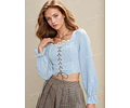Milkmaid Blouse Pattern | XS - XXL | Medieval Pattern | Women Blouse Pattern | Long Sleeve Top Pattern | Sewing pattern PDF | Lace Top