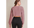 Sweatshirt for Women Sewing Pattern, Crop Sweatshirt pattern PDF, Women Pattern, Easy sewing pattern, Sweatshirt pattern, Pullover pattern