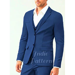 Men Suit Jacket Pattern | Jacket Sewing Pattern Men | Sewing Pattern Men Blazer | Men's Pattern |  Suit Pattern For Men | Men Sewing Pattern
