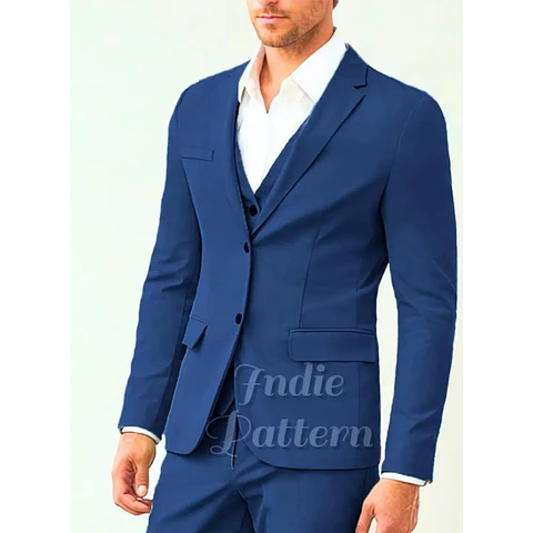 Men Suit Jacket Pattern | Jacket Sewing Pattern Men | Sewing Pattern Men Blazer | Men's Pattern |  Suit Pattern For Men | Men Sewing Pattern