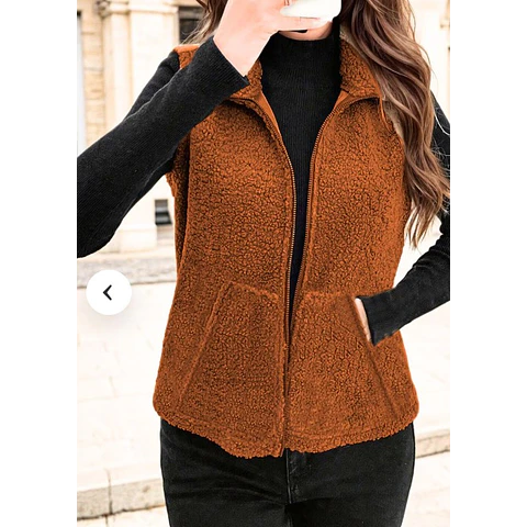 Teddy Vest Pattern | Sewing Patterns | Women Pattern | Jacket Pattern | Winter Pattern | Vest Pattern | Jacket Vest Sewing Pattern for Women