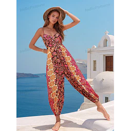 Jumpsuit Sewing Pattern | Dungaree Pattern | Womens Jumpsuit Pattern | Sewing Patterns PDF Patterns | XSS-XXXL | Beginner Sewing Pattern