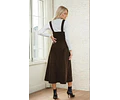 Overall Dress Sewing Pattern | Dress Pattern | Sewing Patterns | Women Dress Pattern | Midi Dress pattern | Milkmaid Dress Pinafore Dress