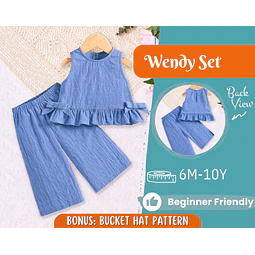 Top and Pants Pattern for Kids, Top Pattern, Kids Pattern, PDF Pattern, Beginner Pattern, Sewing Pattern Toddlers, Pants Pattern