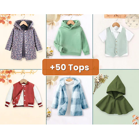 Sewing Patterns for Kids, Sewing Patterns, Kids Patterns, Top Pattern, Dress Pattern, Baby Patterns, Beginner Kids Pattern, Girl Patterns