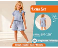 Top and Shorts Pattern for Kids, Top Pattern, Kids Pattern, PDF Pattern, Beginner Pattern, Sewing Pattern Toddlers, Shorts Pattern, Easy Top