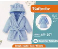 Bathrobe Sewing Pattern for Kids, Hooded Bathrobe, Kids Pattern, PDF Pattern, Beginner Pattern, Sewing Pattern Toddlers, Teddy Bathrobe