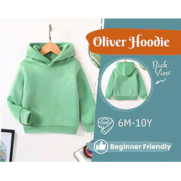 Hoodie Sewing Pattern for Kids, Sweatshirt Pattern, Kids Pattern, PDF Pattern, Beginner Pattern, Sewing Pattern Toddlers, Boy Hoodie Pattern