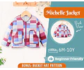 Quilted Jacket Sewing Pattern for Kids, Coat Pattern, Kids Pattern, PDF Pattern, Beginner Pattern, Sewing Pattern Toddlers, Quilted Pattern