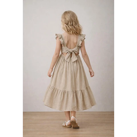 Dress Sewing Pattern for Kids, Dress Pattern, Kids Pattern, Long Dress Pattern, Beginner Pattern, Sewing Pattern Toddlers, PDF Pattern
