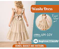 Dress Sewing Pattern for Kids, Dress Pattern, Kids Pattern, Long Dress Pattern, Beginner Pattern, Sewing Pattern Toddlers, PDF Pattern