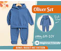 Hoodie and Pants Pattern for Kids, Hoodie Pattern, Kids Pattern, PDF Pattern, Beginner Pattern, Sewing Pattern Toddlers, Pants Pattern