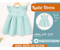 Dress Sewing Pattern for Kids, Dress Pattern, Kids Pattern, Summer Dress Pattern, Beginner Pattern, Sewing Pattern Toddlers, Baby Pattern