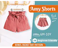 Shorts Sewing Pattern for Kids, Shorts Pattern, Kids Pattern, PDF Pattern, Beginner Pattern, Sewing Pattern Toddlers, Baby Sewing Pattern