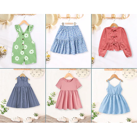 Kids Sewing Patterns Bundle, Sewing Patterns, Kids Patterns, Summer Patterns, Children Pattern, Easy Pattern, Beginner Pattern, PDF Pattern