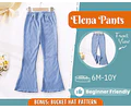 Pants Sewing Pattern for Kids, Pants Pattern, Kids Sewing Pattern, Baby Sewing Pattern, Beginner Pattern, Sewing Pattern Toddlers