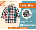 Shirt Sewing Pattern for Kids, Boy's Shirt Pattern, Kids Pattern, PDF Pattern, Beginner Pattern, Sewing Pattern Toddlers, Kids Shirt Pattern