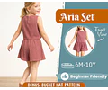 Top and Shorts Pattern for Kids, Top Pattern, Kids Pattern, PDF Pattern, Beginner Pattern, Sewing Pattern Toddlers, Shorts Pattern, Easy Top