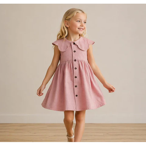 Dress Sewing Pattern for Kids, Dress Pattern, Kids Pattern, Girl Dress Pattern, Beginner Pattern, Sewing Pattern Toddlers, PDF Pattern