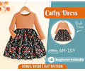 Dress Sewing Pattern for Kids, Dress Pattern, Kids Pattern, PDF Pattern, Beginner Pattern, Sewing Pattern Toddlers, Kids Sewing Pattern