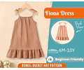 Dress Sewing Pattern for Kids, Dress Pattern, Kids Pattern, Summer Dress Pattern, Beginner Pattern, Sewing Pattern Toddlers, Baby Pattern