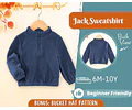 Sweatshirt Sewing Pattern for Kids, Easy Pattern, Kids Sewing Pattern, PDF Pattern, Beginner Pattern, Sewing Pattern Toddlers, Kids Pattern